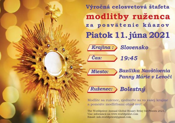 Štafeta modlitby ruženca