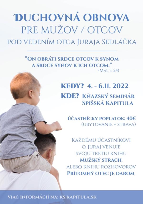 Duchovná obnova pre mužov/otcov