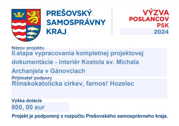 Dotácia z PSK